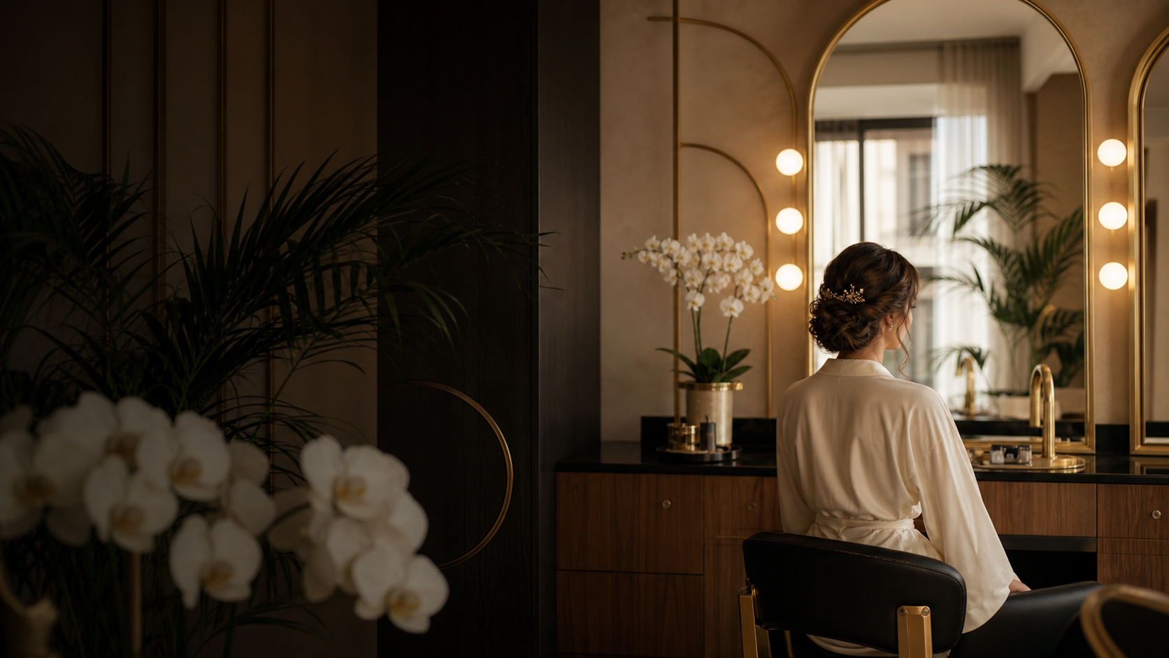 Menyasszonyi készülődés a Fantastic Art Beauty boutique hotel hangulatú szalonjában